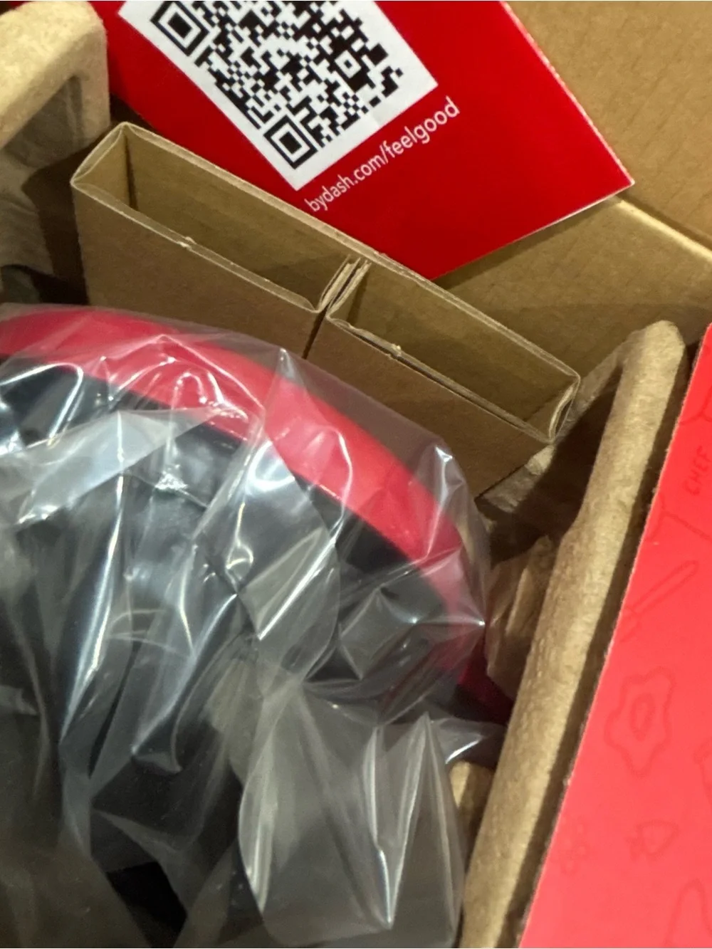 DASH Express Heart Waffle Maker 8” Red Nonstick Valentine Breakfast Open Box